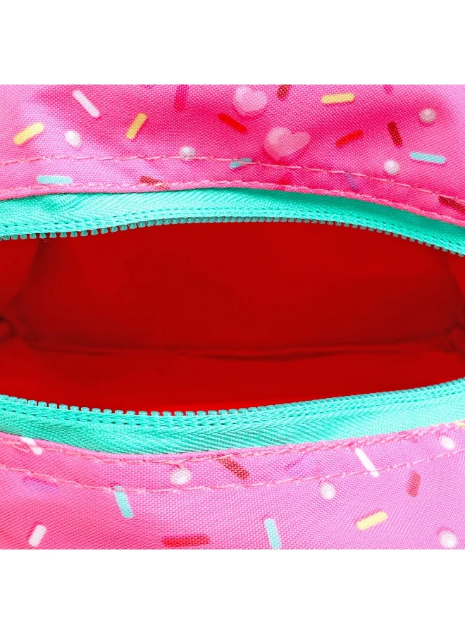 Sanrio  Sanrio Hello Kitty Donut Printed Backpack 12'' for Women | Best Price UAE